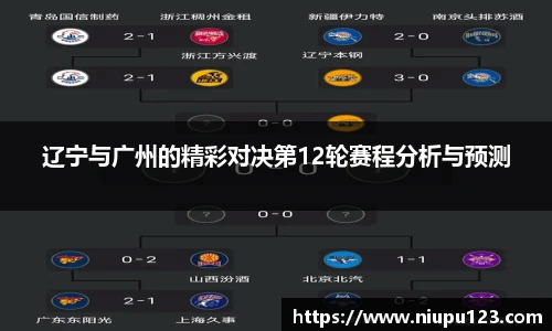 辽宁与广州的精彩对决第12轮赛程分析与预测